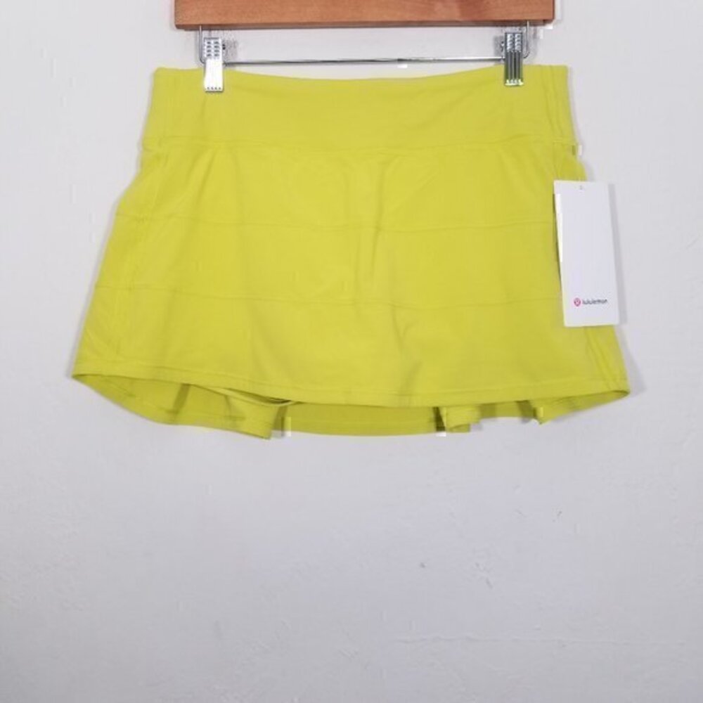 NWT Lululemon Pace Rival MR Skirt YLSR Size 8